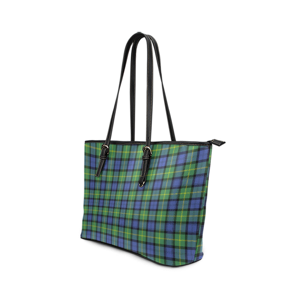 gordon-old-ancient-tartan-leather-tote-bag