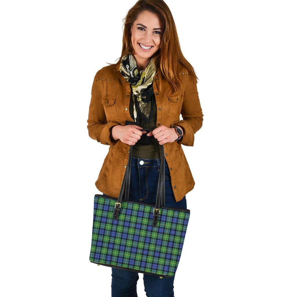 gordon-old-ancient-tartan-leather-tote-bag