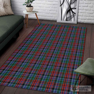 Gordon Red Tartan Area Rug