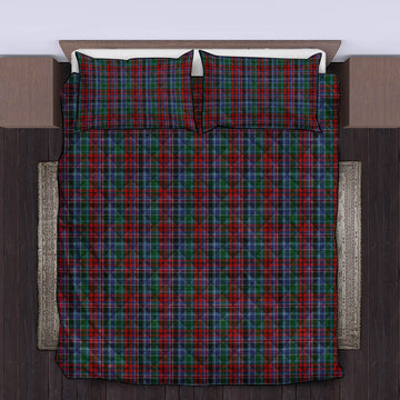 Gordon Red Tartan Quilt Bed Set