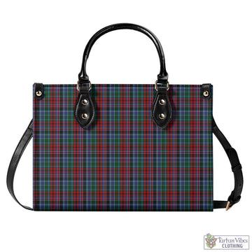 Gordon Red Tartan Luxury Leather Handbags