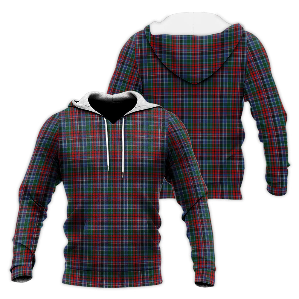 gordon-red-tartan-knitted-hoodie