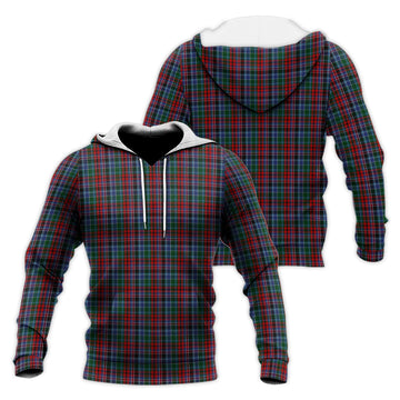 Gordon Red Tartan Knitted Hoodie