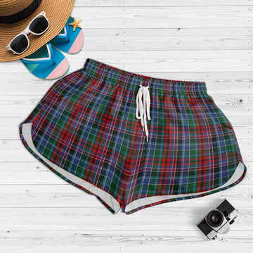 Gordon Red Tartan Womens Shorts