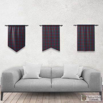 Gordon Red Tartan Gonfalon, Tartan Banner