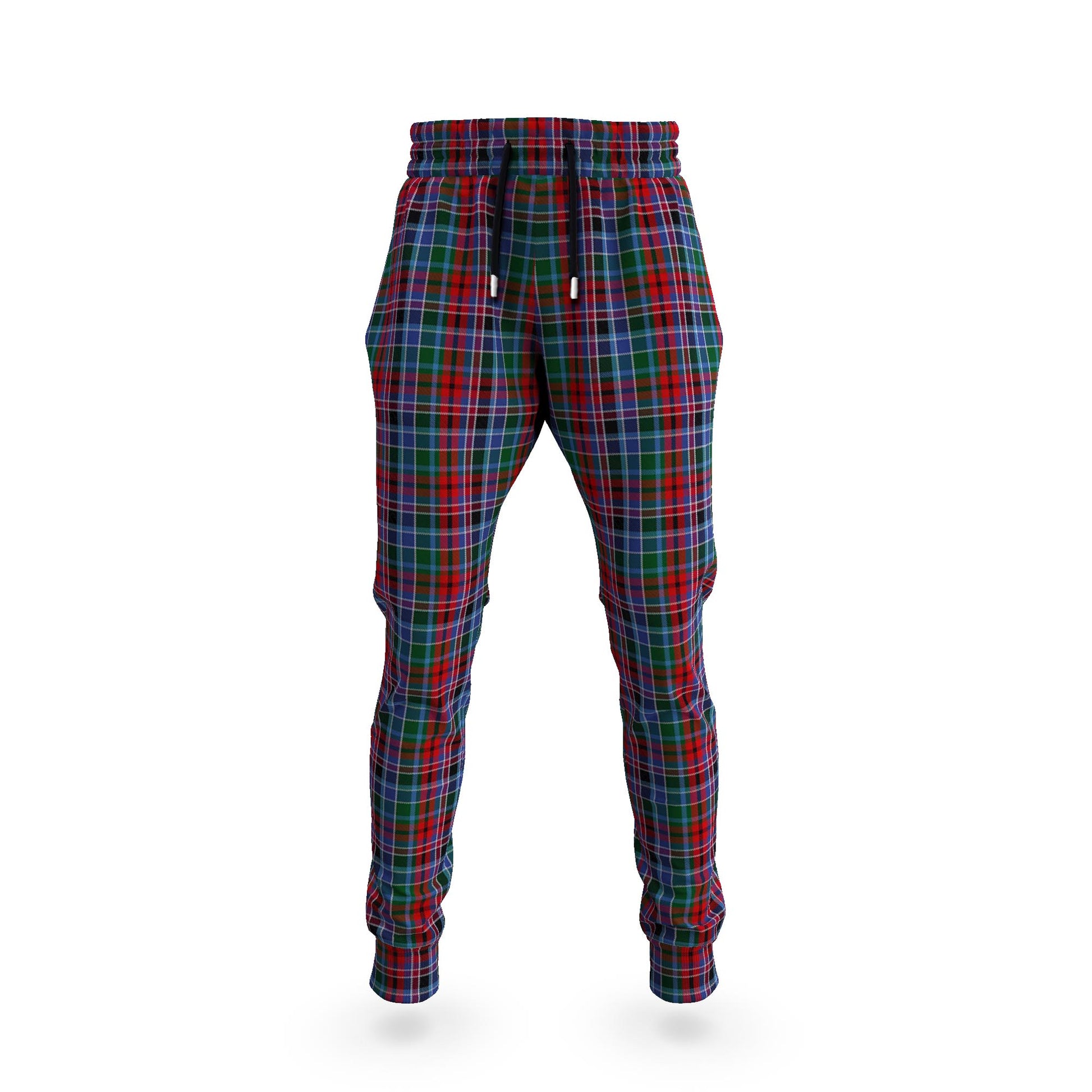 Gordon Red Tartan Joggers Pants 5XL - Tartan Vibes Clothing