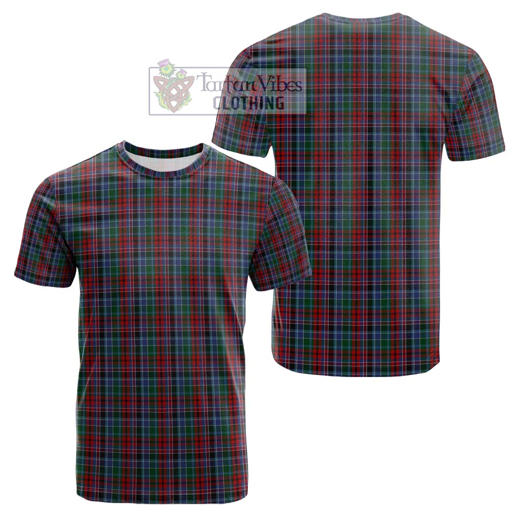 Gordon Red Tartan Cotton T-Shirt Kid's Shirt - Tartanvibesclothing Shop