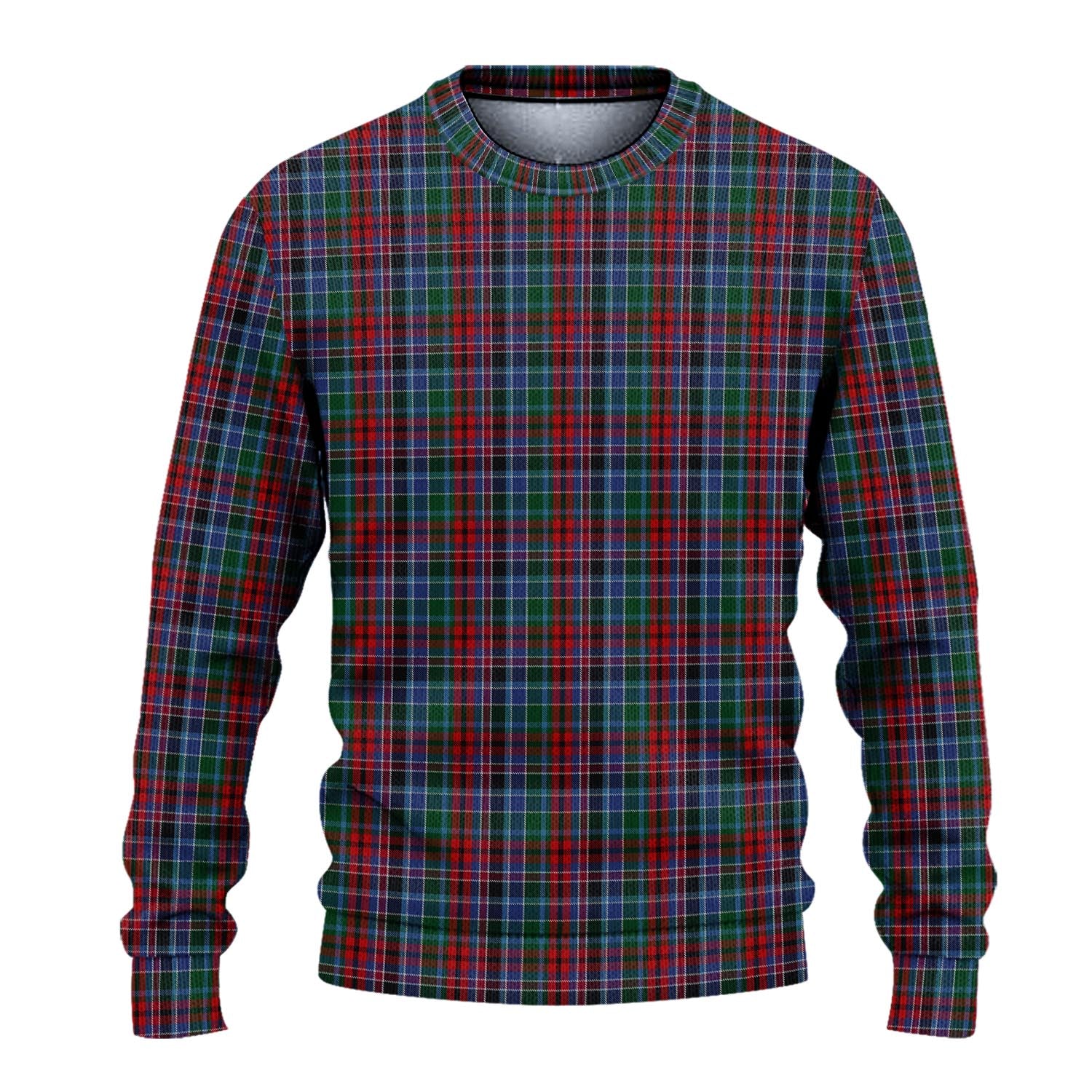 Gordon Red Tartan Knitted Sweater - Tartanvibesclothing