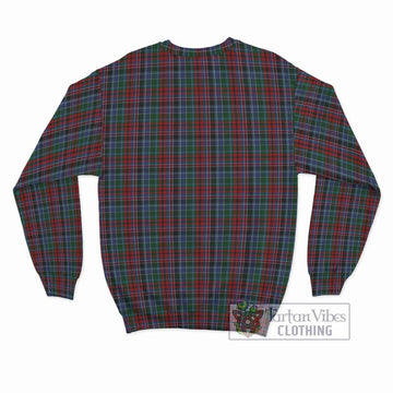 Gordon Red Tartan Sweatshirt with Family Crest DNA In Me Style