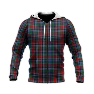 Gordon Red Tartan Knitted Hoodie