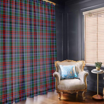 Gordon Red Tartan Window Curtain