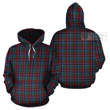 Gordon Red Tartan Cotton Hoodie