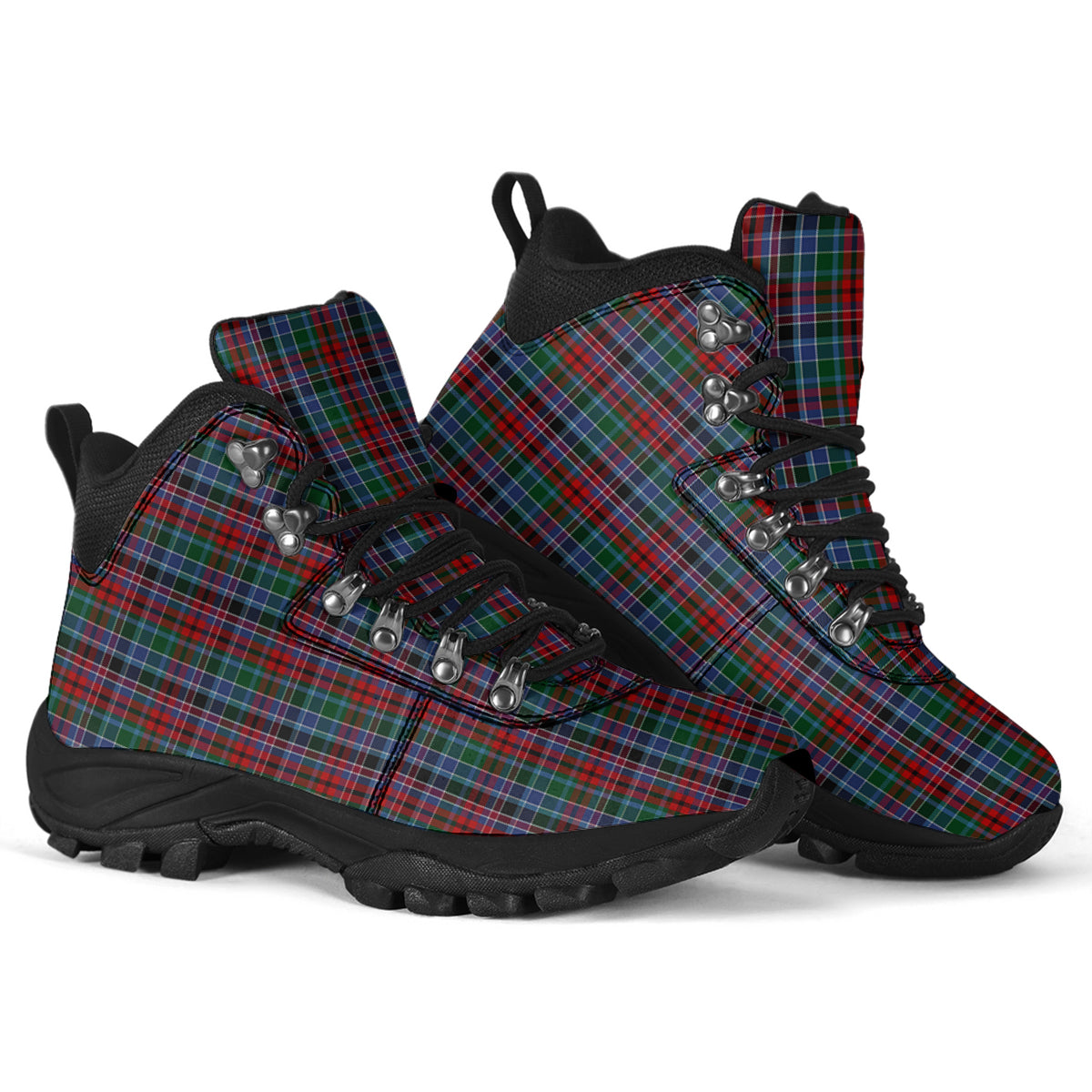 Gordon Red Tartan Alpine Boots - Tartanvibesclothing