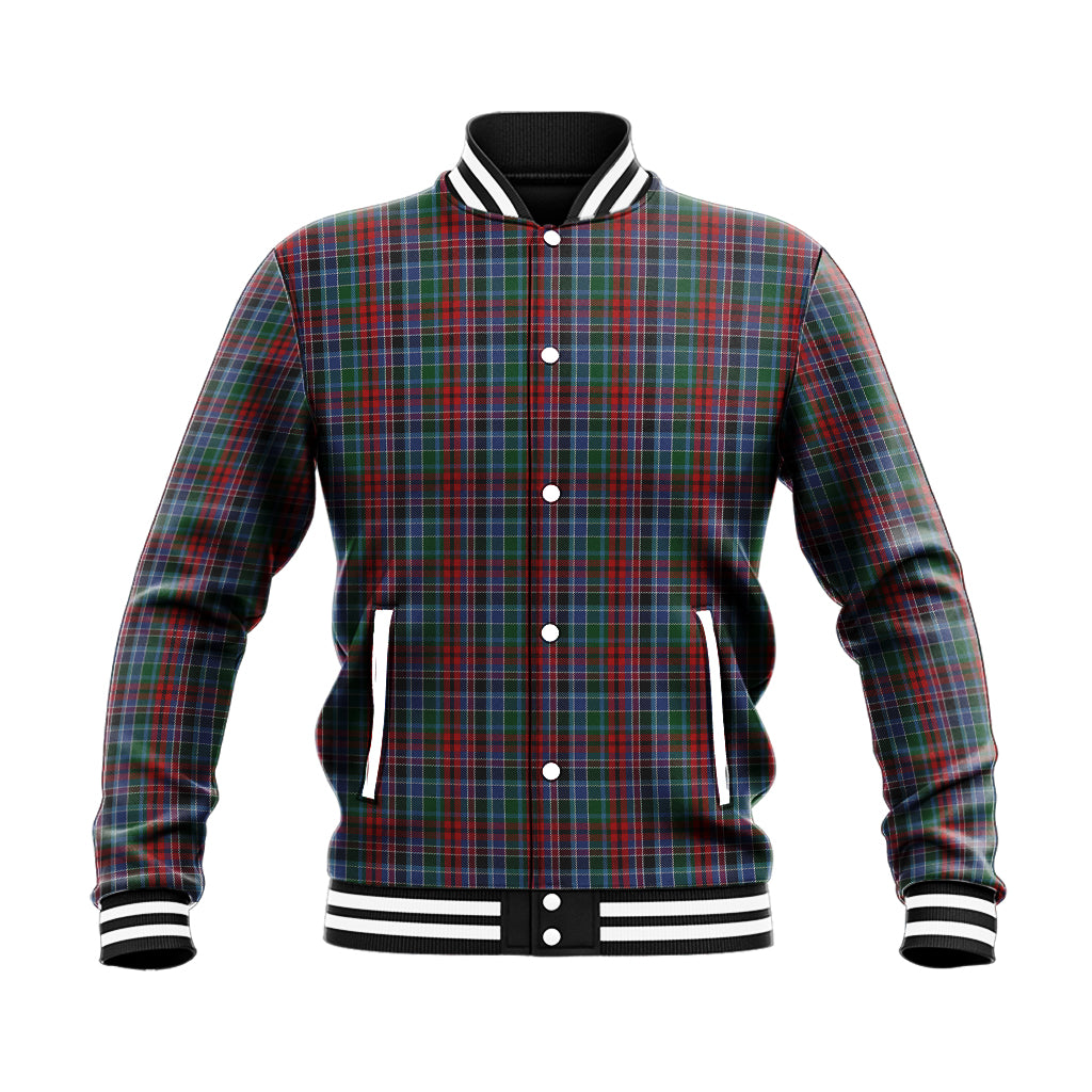 Gordon Red Tartan Baseball Jacket - Tartan Vibes Clothing