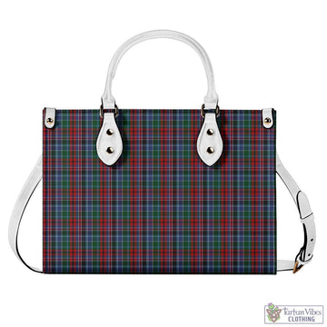 Gordon Red Tartan Luxury Leather Handbags