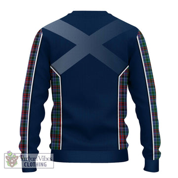 Gordon Red Tartan Ugly Sweater with Family Crest and Lion Rampant Vibes Sport Style