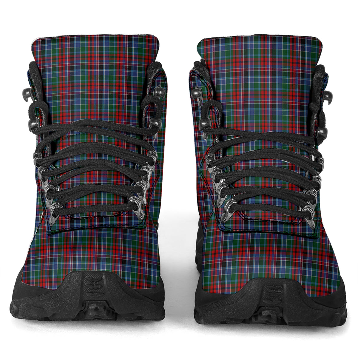 Gordon Red Tartan Alpine Boots - Tartanvibesclothing