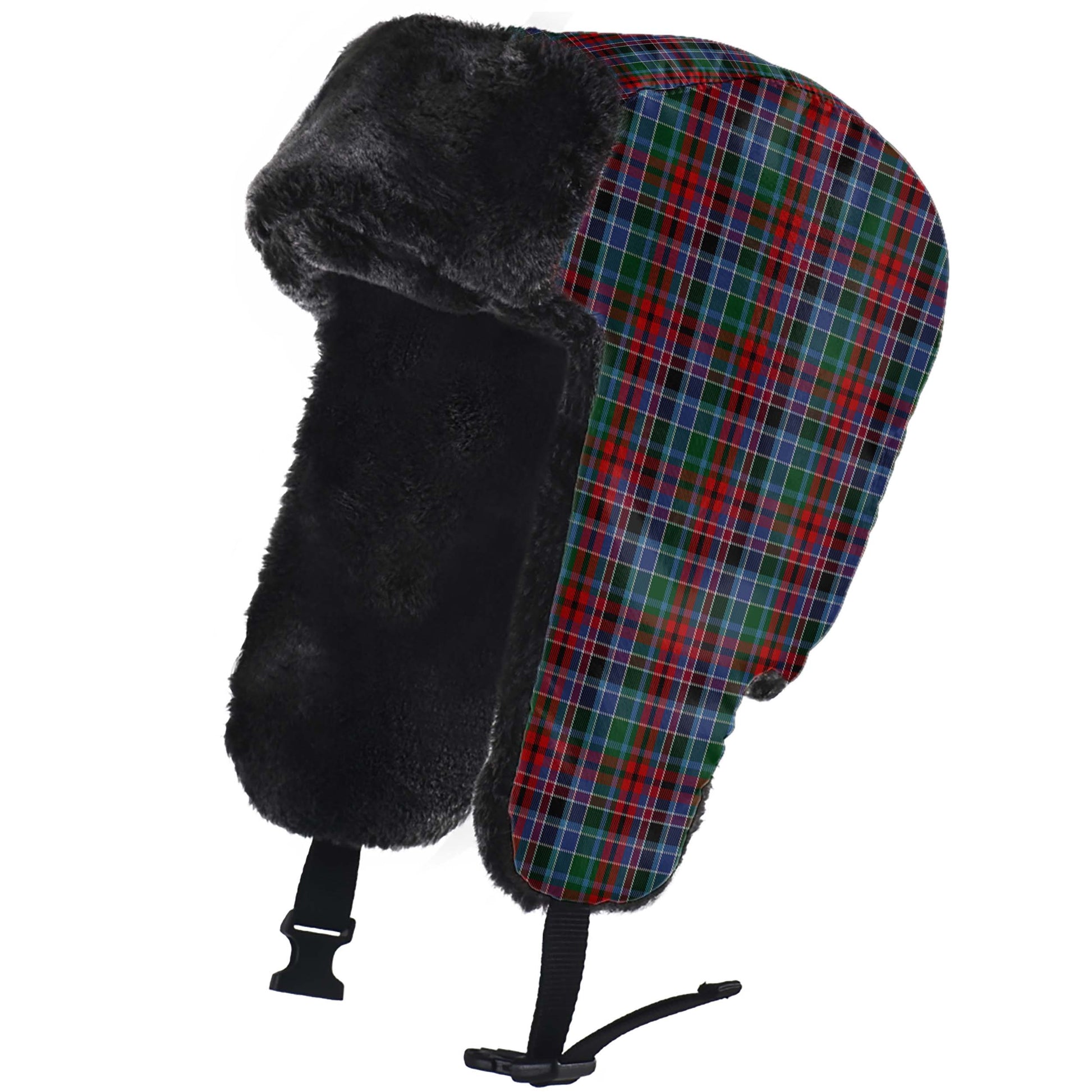 Gordon Red Tartan Winter Trapper Hat - Tartanvibesclothing