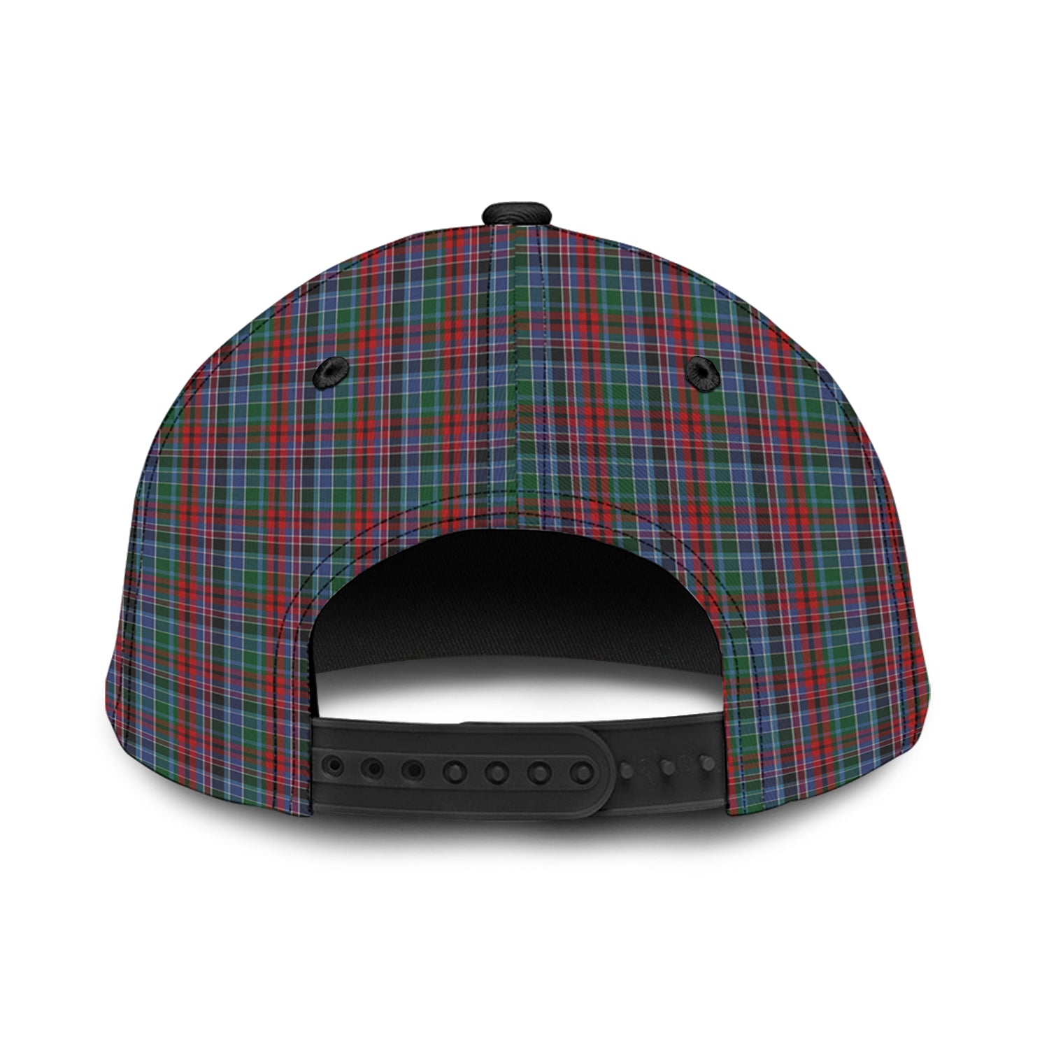 Gordon Red Tartan Classic Cap with Family Crest - Tartan Vibes Clothing