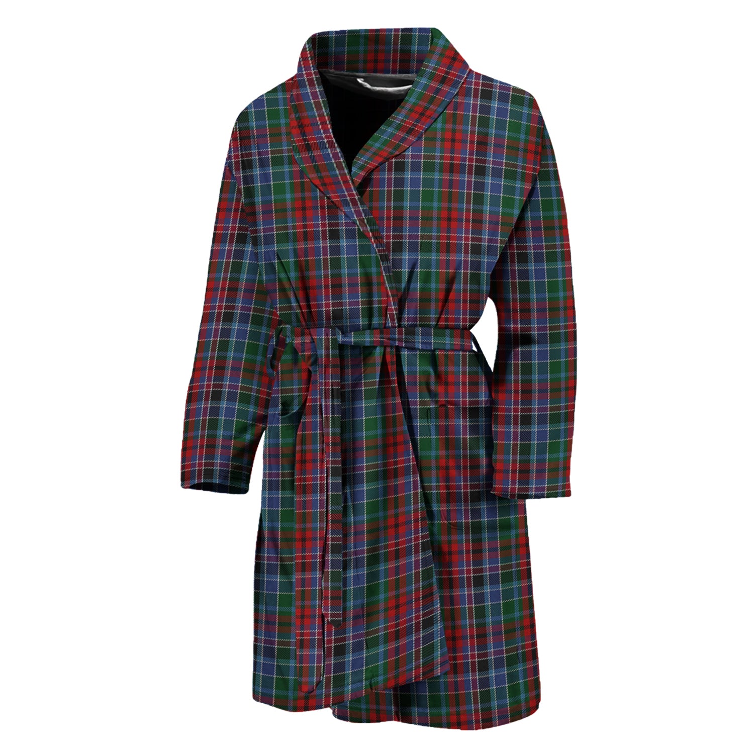 Gordon Red Tartan Bathrobe - Tartan Vibes Clothing