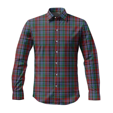 Gordon Red Tartan Long Sleeve Button Up Shirt