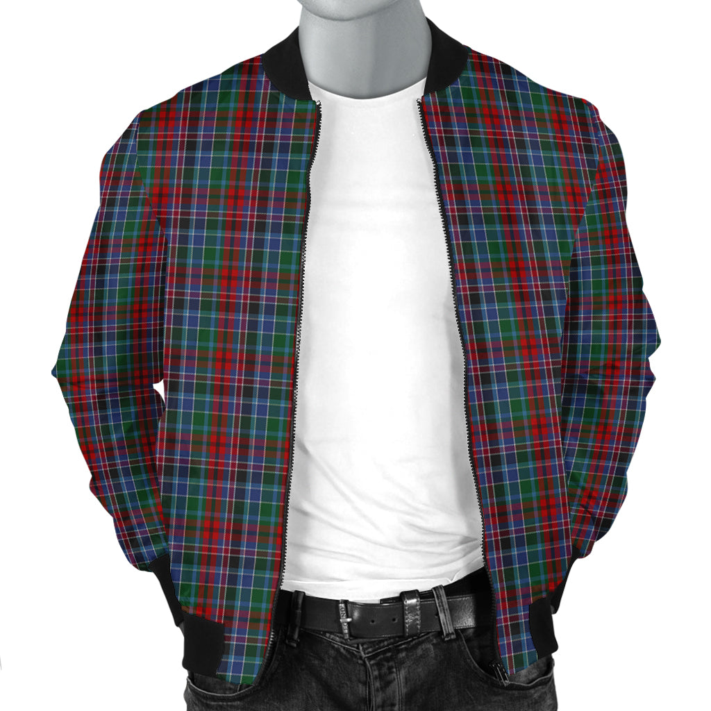 gordon-red-tartan-bomber-jacket