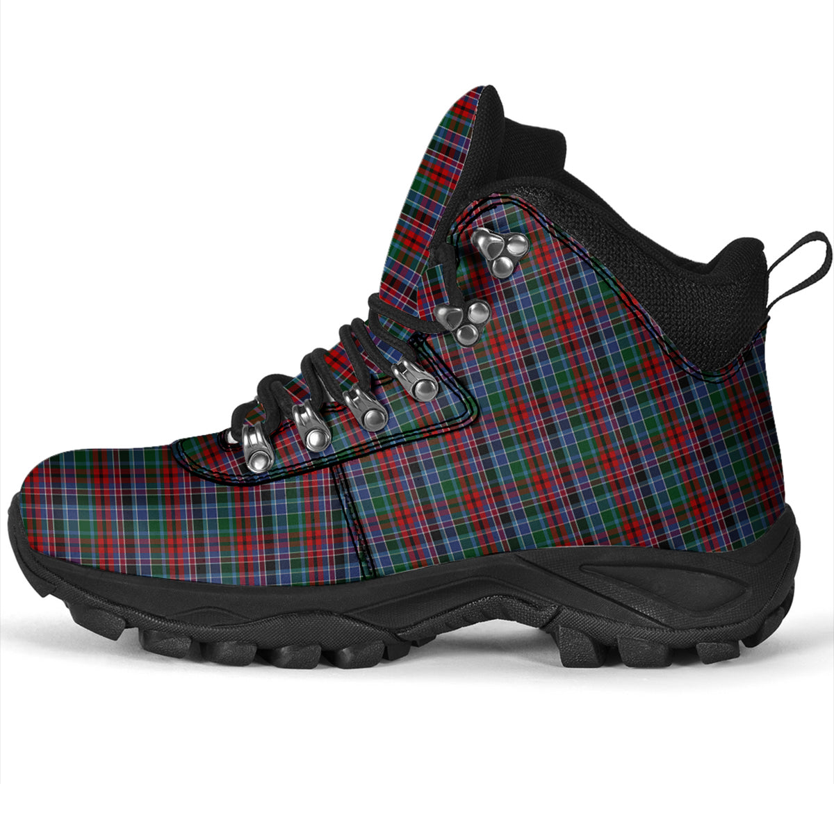 Gordon Red Tartan Alpine Boots - Tartanvibesclothing