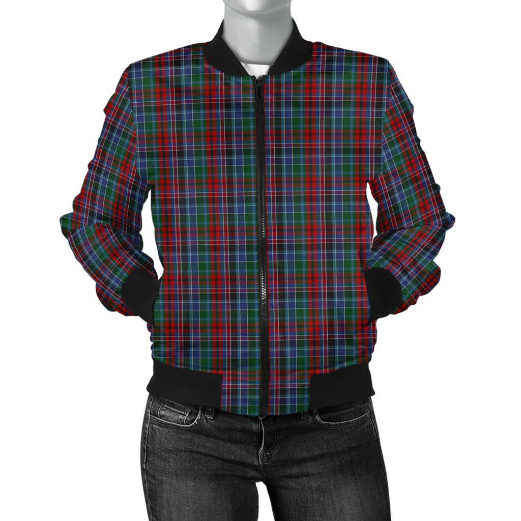 gordon-red-tartan-bomber-jacket