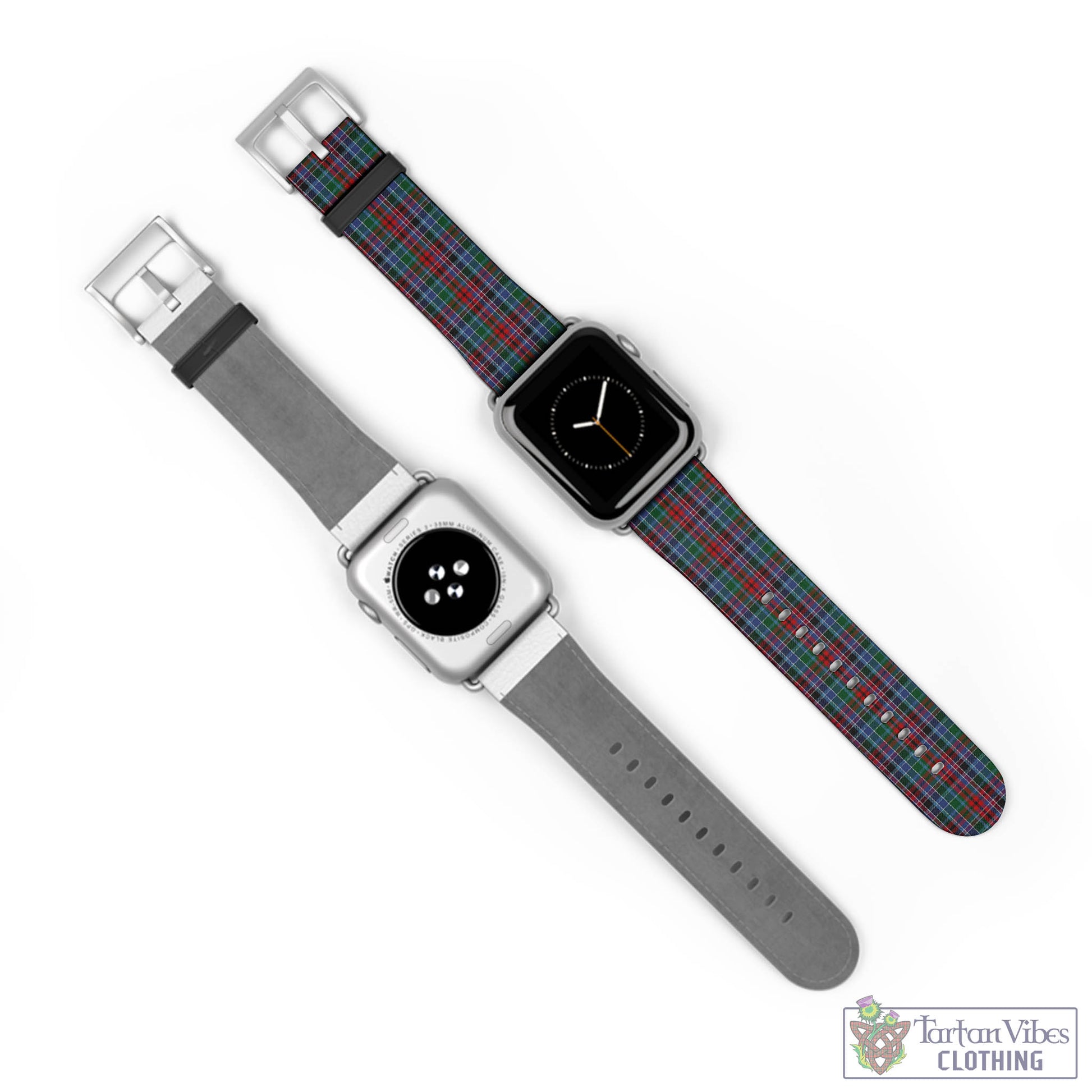 Tartan Vibes Clothing Gordon Red Tartan Watch Band