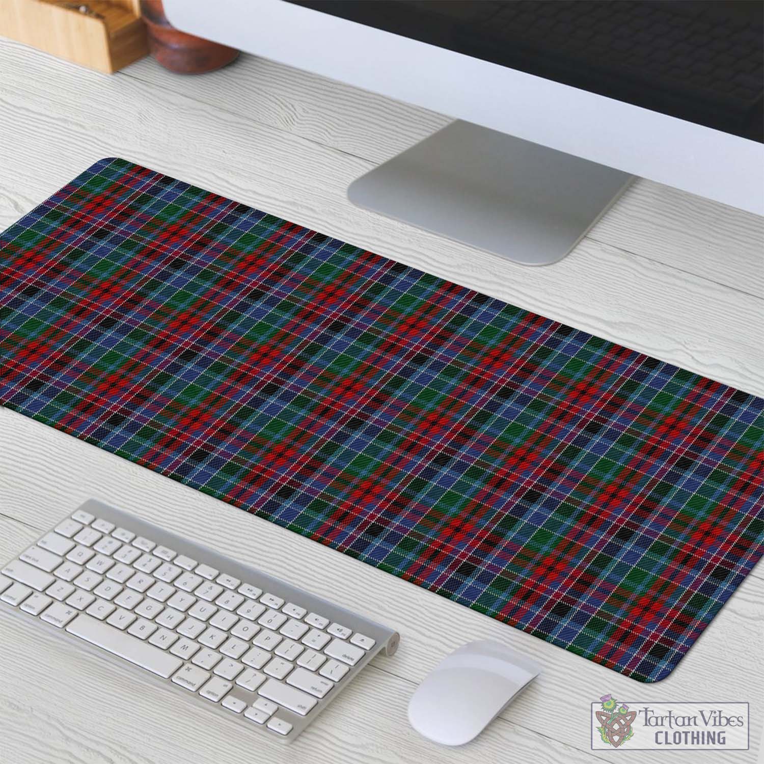 Tartan Vibes Clothing Gordon Red Tartan Mouse Pad