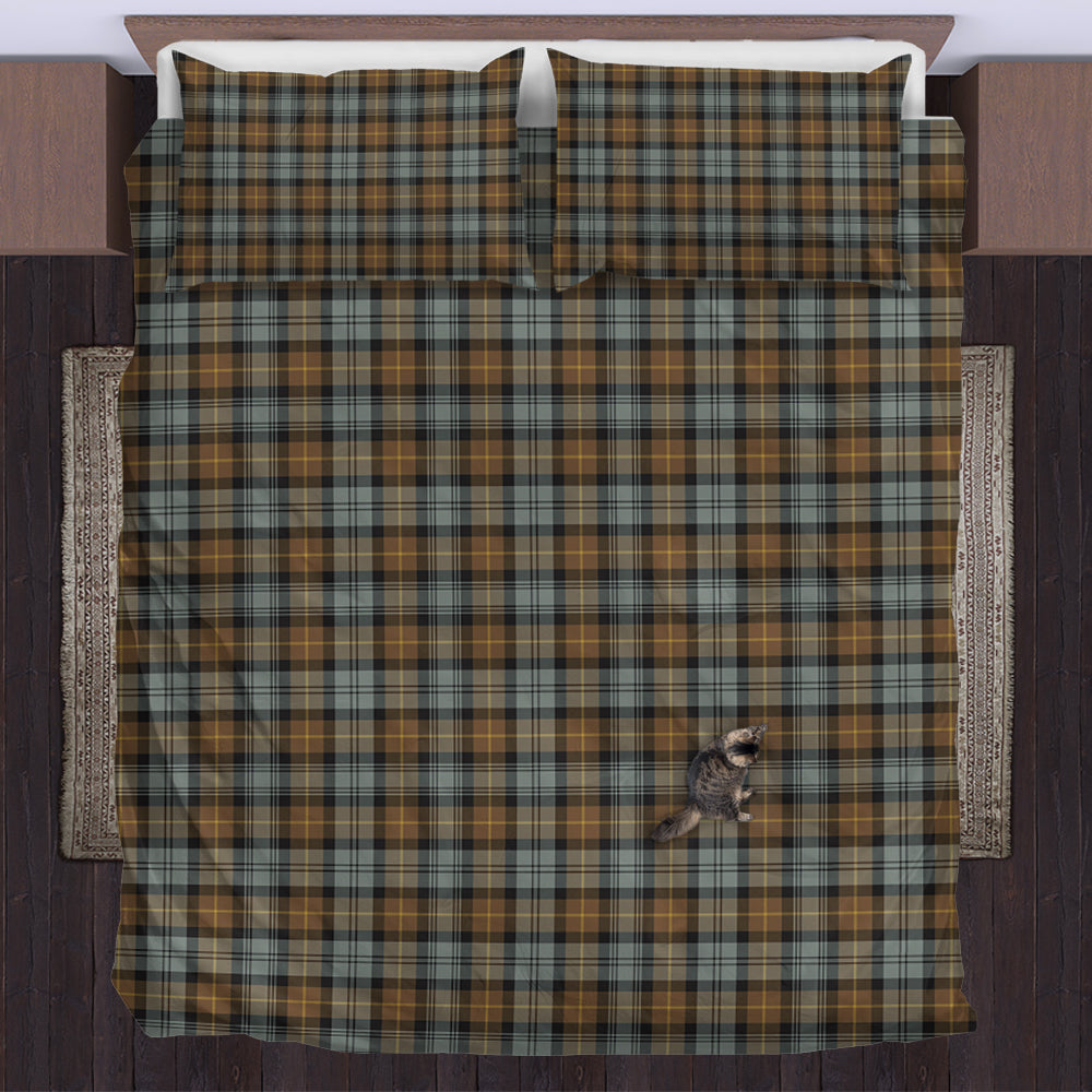 Gordon Weathered Tartan Bedding Set US Bedding Set - Tartan Vibes Clothing