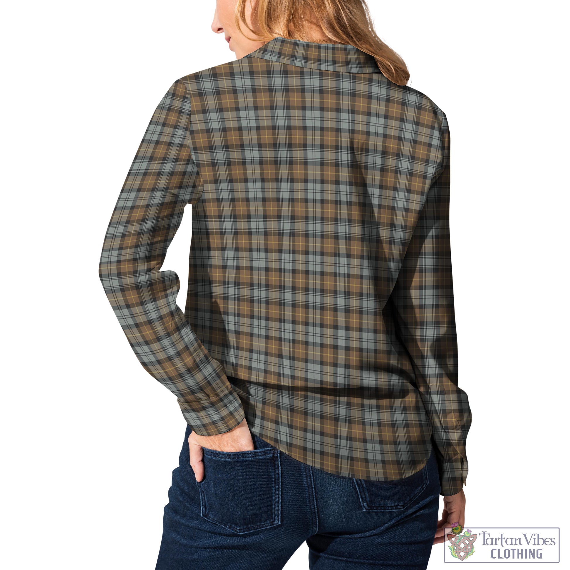 Gordon Weathered Tartan Womens Casual Shirt