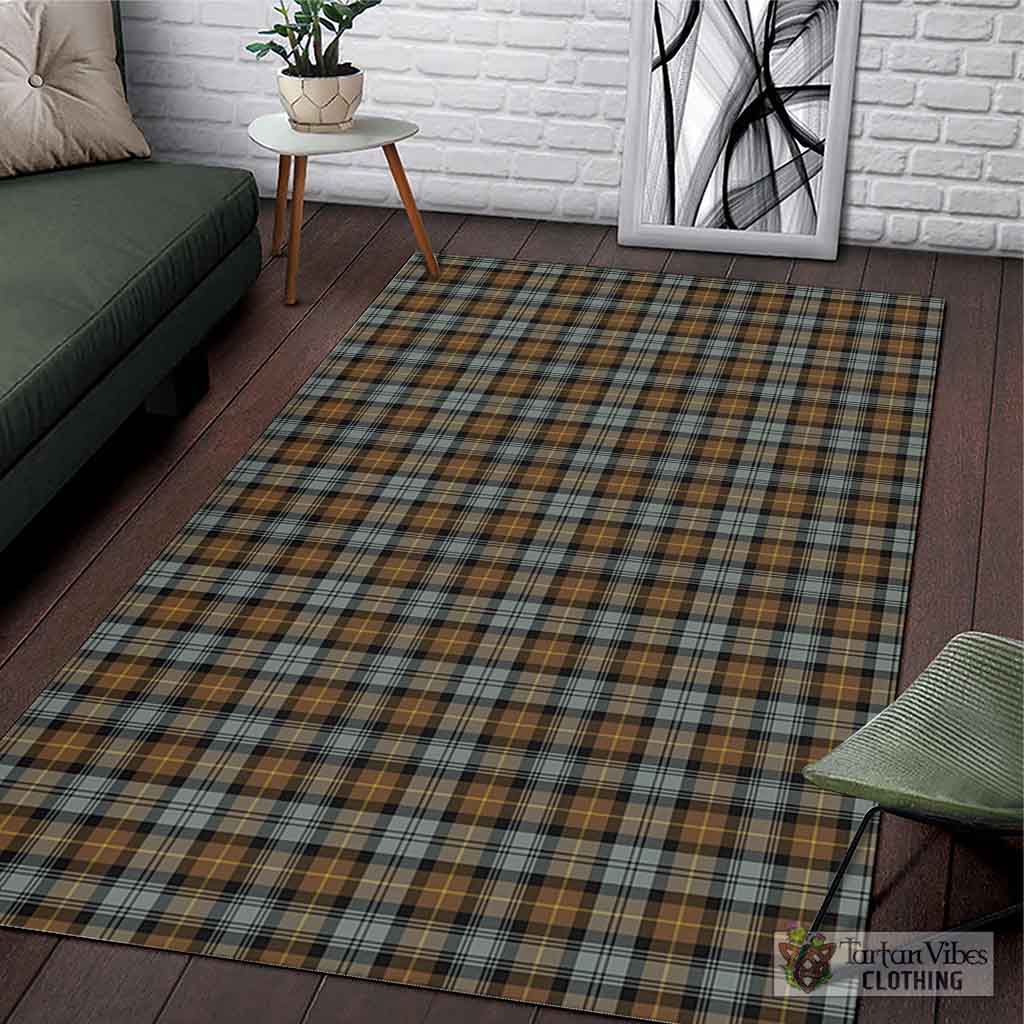 Tartan Vibes Clothing Gordon Weathered Tartan Area Rug