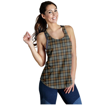 Gordon Weathered Tartan Women Racerback Tanks