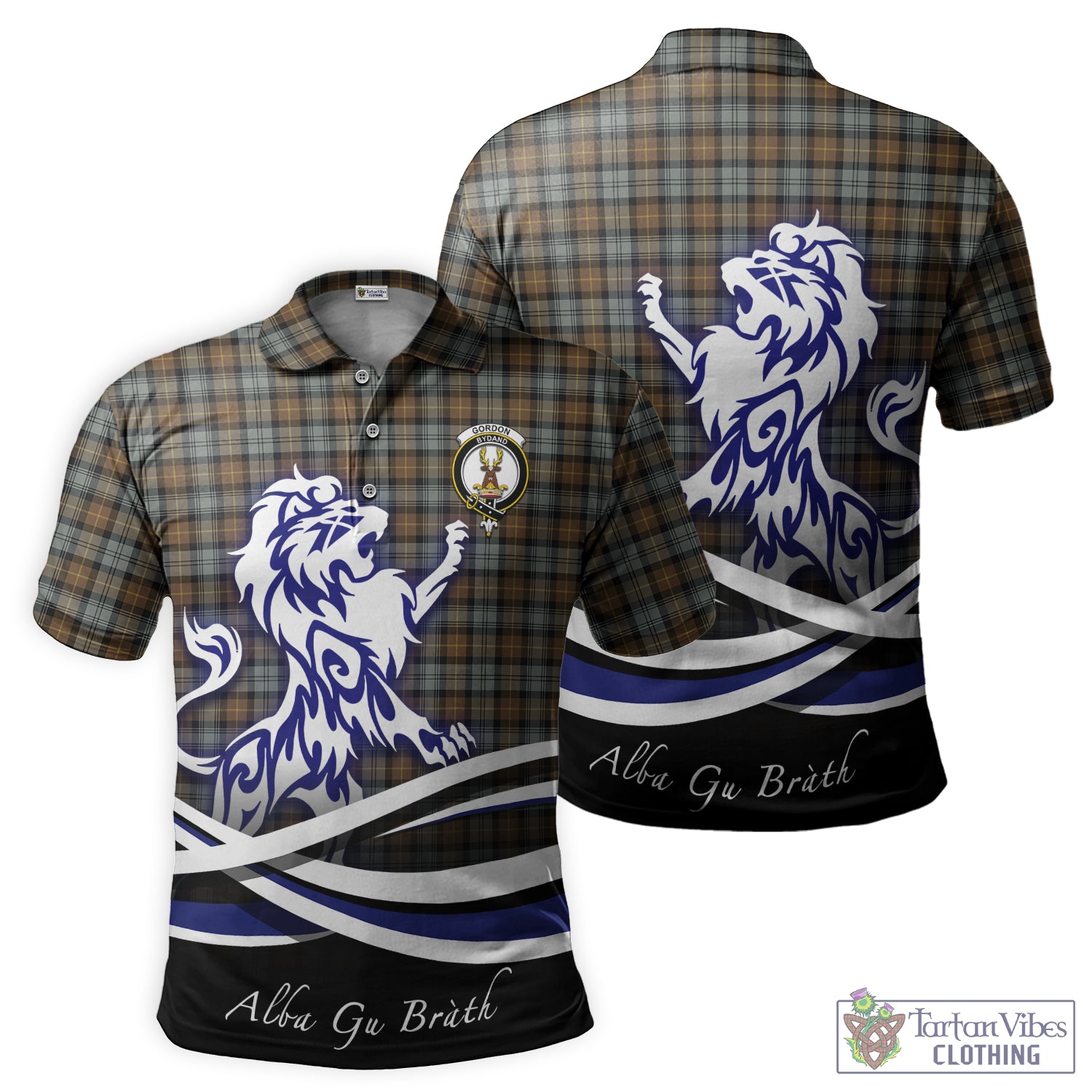 gordon-weathered-tartan-polo-shirt-with-alba-gu-brath-regal-lion-emblem