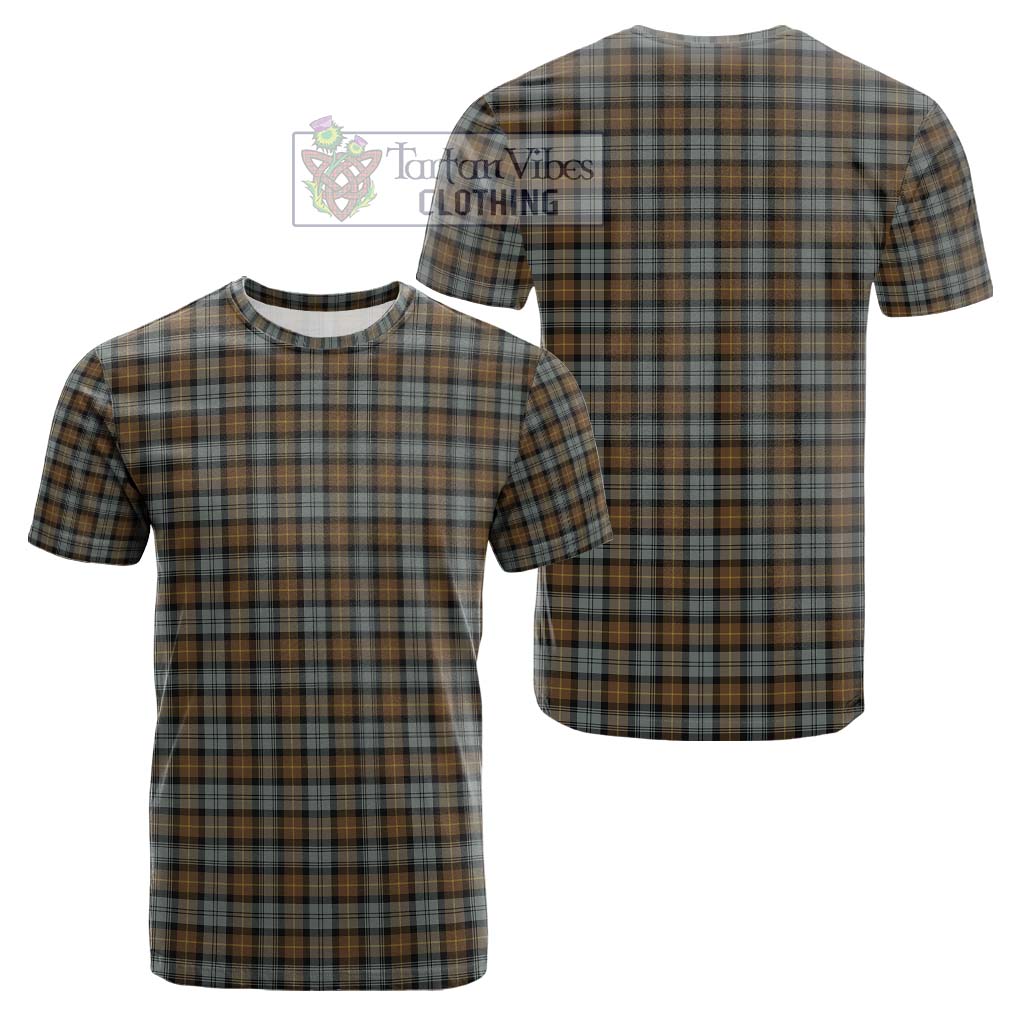 Gordon Weathered Tartan Cotton T-Shirt Kid's Shirt - Tartanvibesclothing Shop