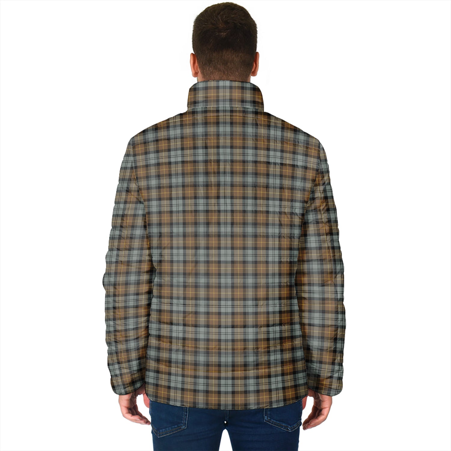 Gordon Weathered Tartan Padded Jacket - Tartan Vibes Clothing