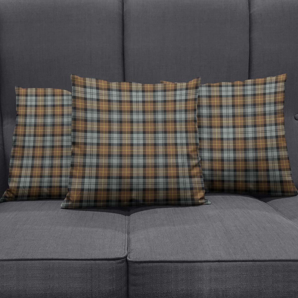 Gordon Weathered Tartan Pillow Cover - Tartanvibesclothing