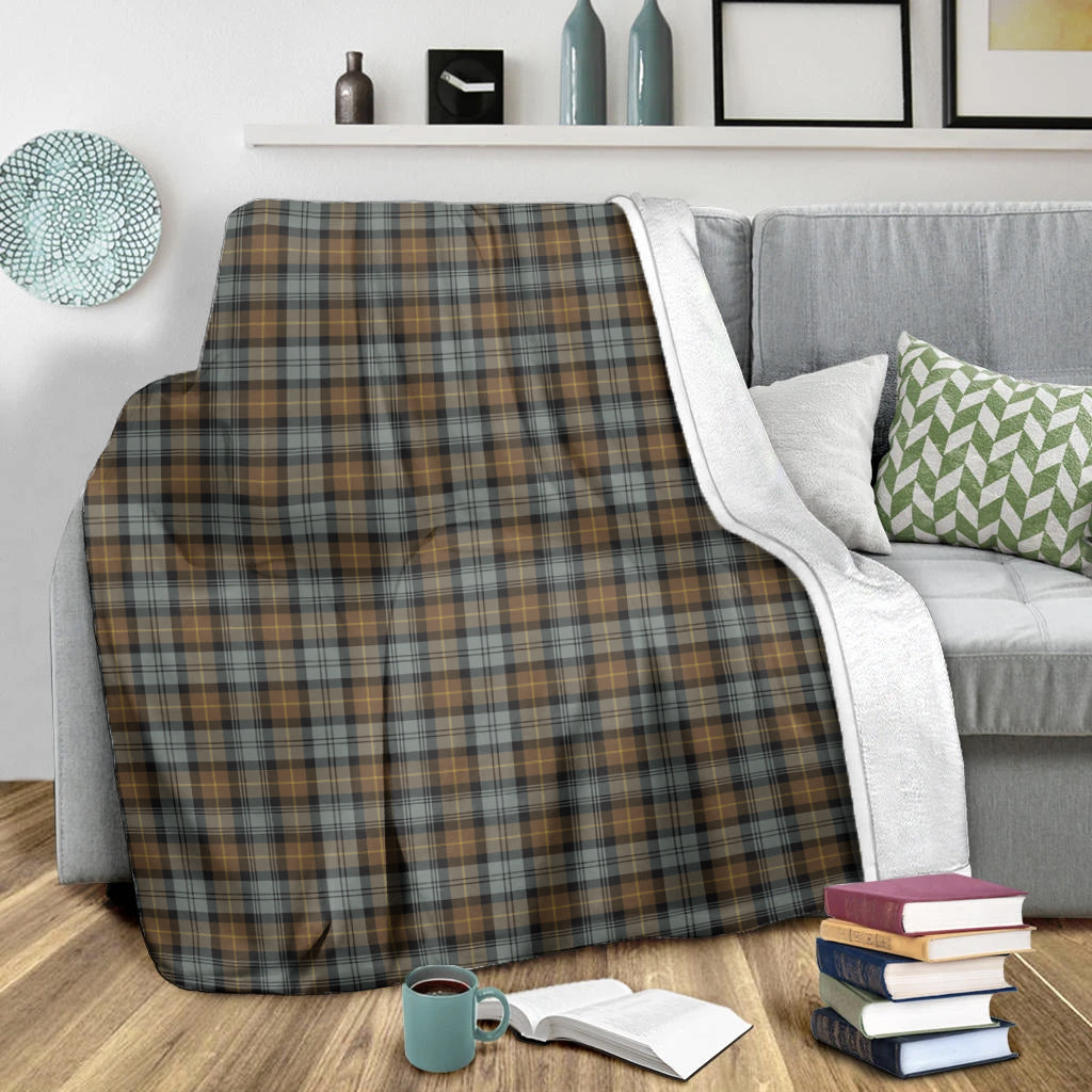 Gordon Weathered Tartan Blanket - Tartan Vibes Clothing