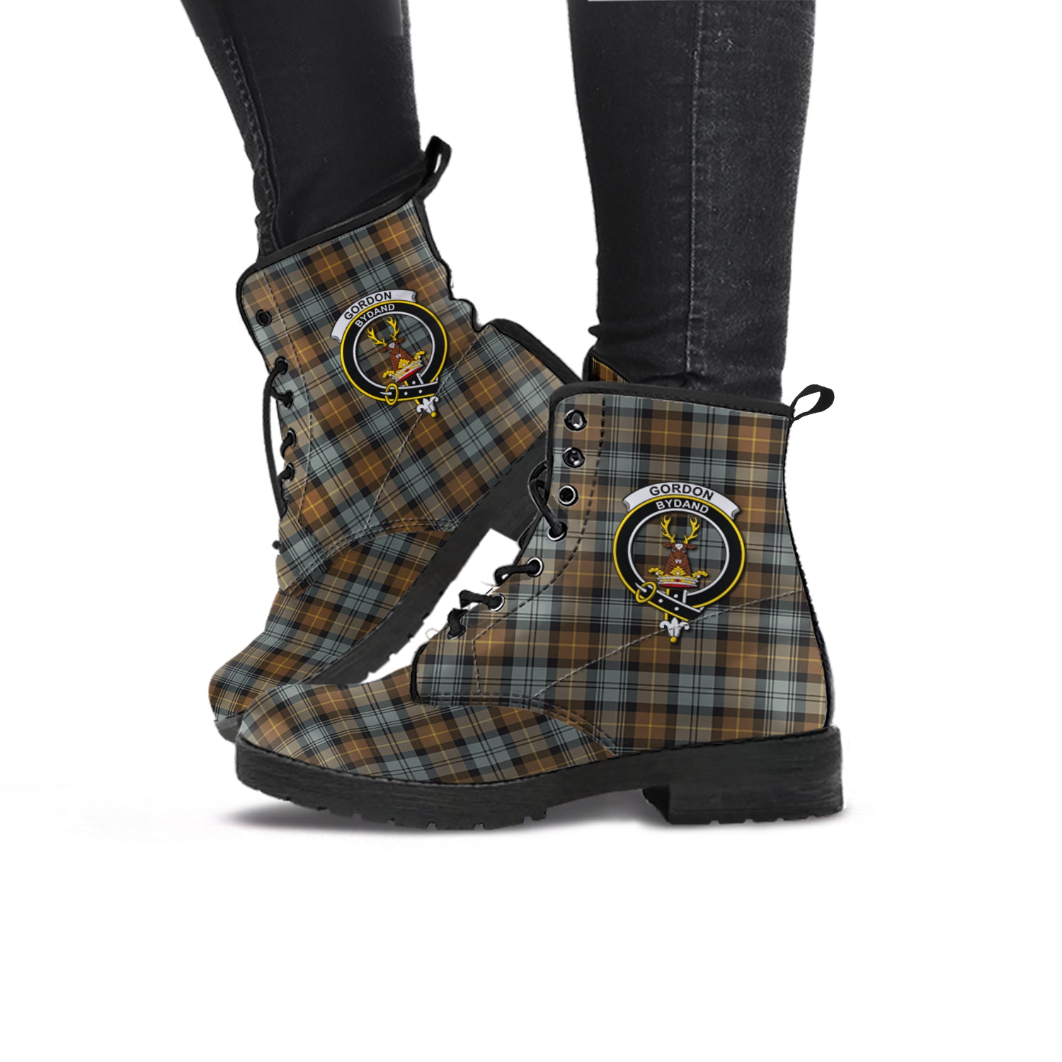 gordon-weathered-tartan-leather-boots-with-family-crest