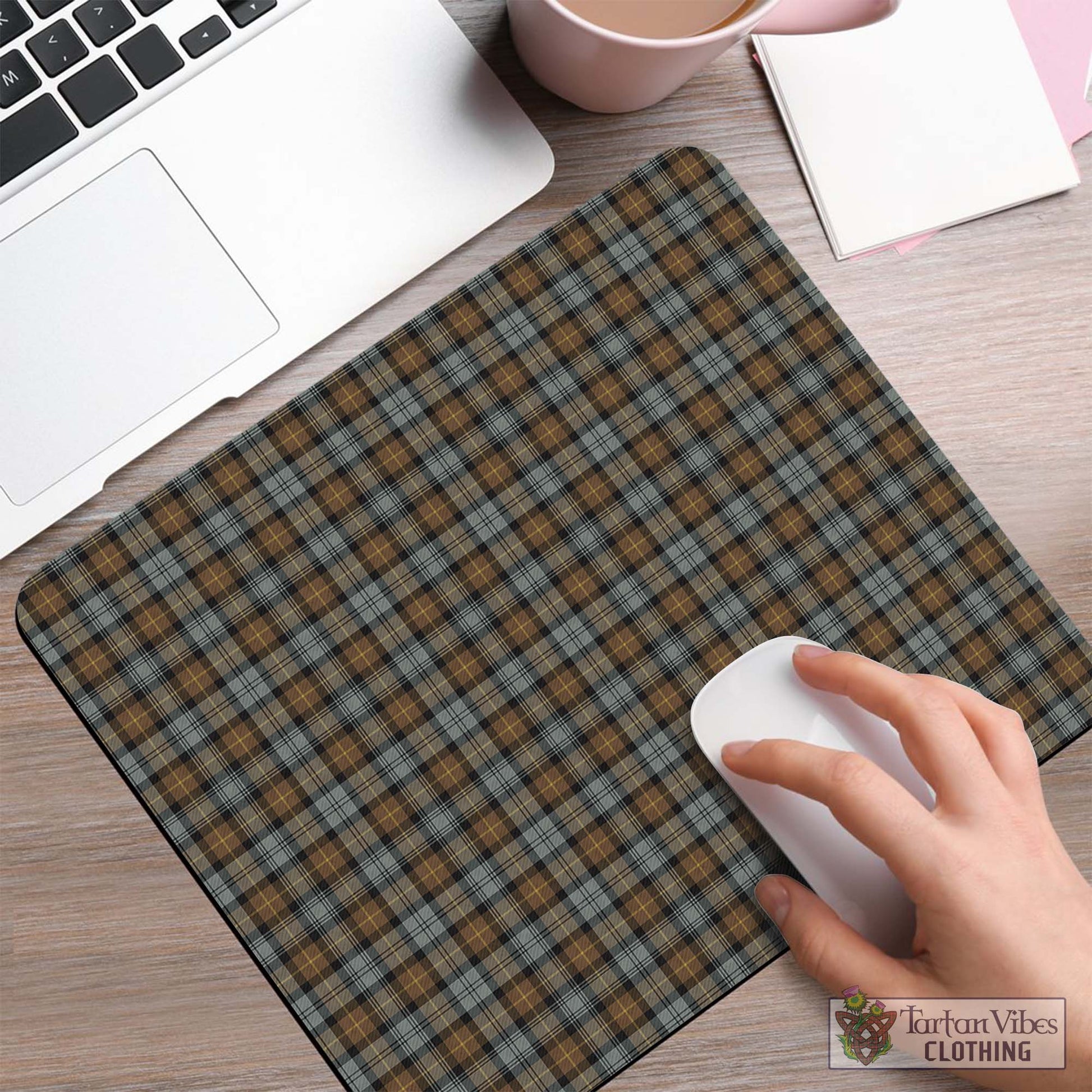 Tartan Vibes Clothing Gordon Weathered Tartan Mouse Pad