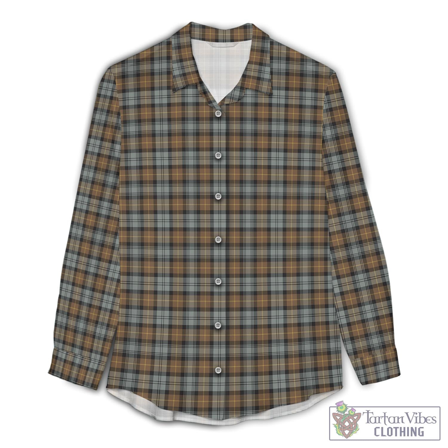 Gordon Weathered Tartan Womens Casual Shirt