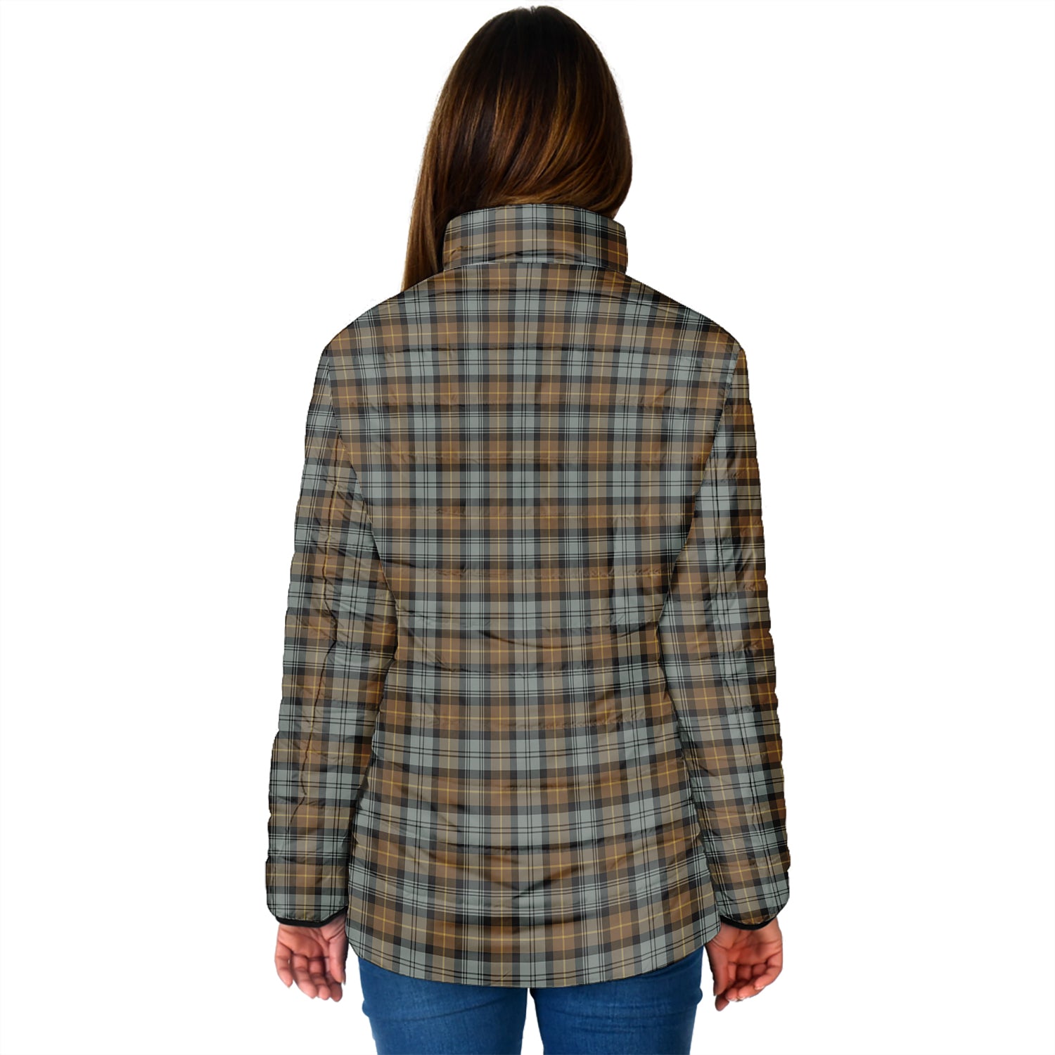 Gordon Weathered Tartan Padded Jacket - Tartan Vibes Clothing