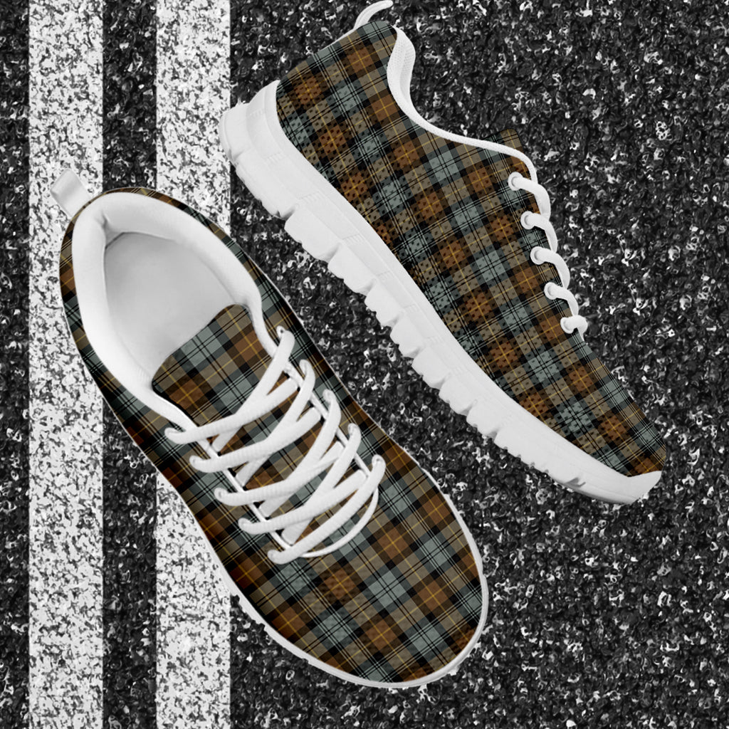 Gordon Weathered Tartan Sneakers - Tartan Vibes Clothing