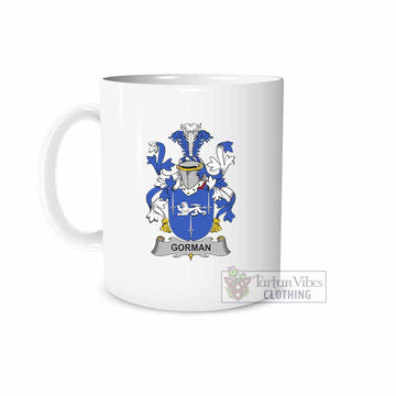 Gorman Irish Clan Coat of Arms Ceramic Mug