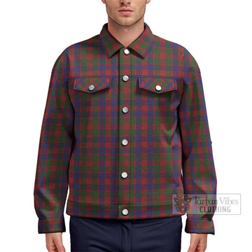 Gow Tartan Unisex Lapel Cotton Jacket