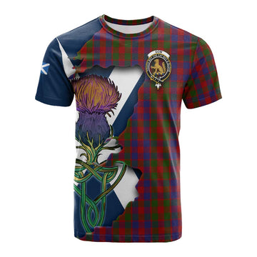 Gow Tartan Family Crest Cotton T-shirt Scottish Thistle Celtic Inspired Kid's Shirt - Tartan Vibes Clothing