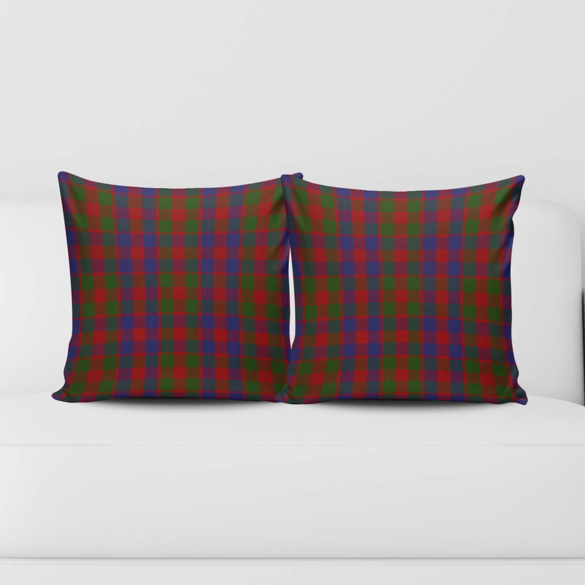 Gow Tartan Pillow Cover Square Pillow Cover - Tartanvibesclothing