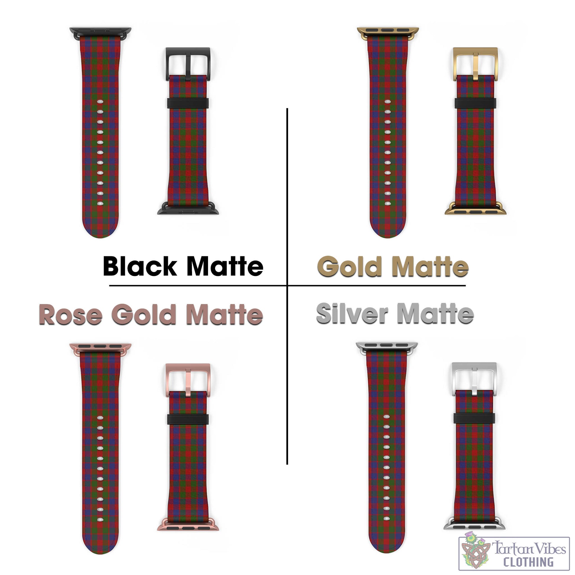 Tartan Vibes Clothing Gow Tartan Watch Band