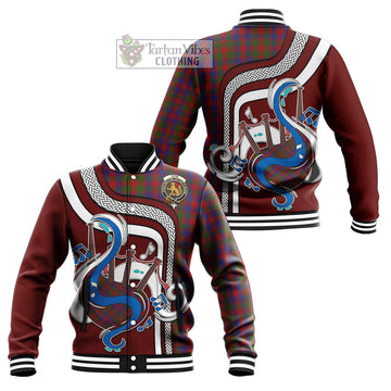 Gow Tartan Baseball Jacket with Epic Bagpipe Style